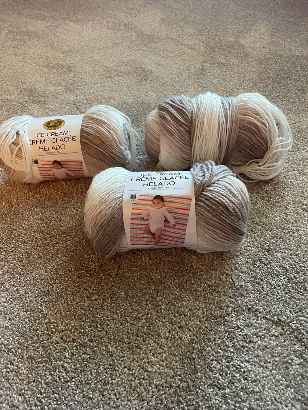 Lion Brand Ice Cream Yarn